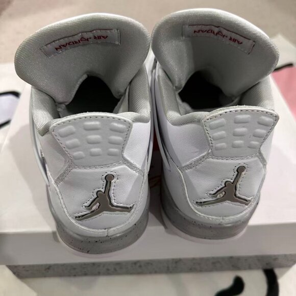 Air Jordan 4 "White Oreo" Series Basketball Shoes - Picture 3 of 8